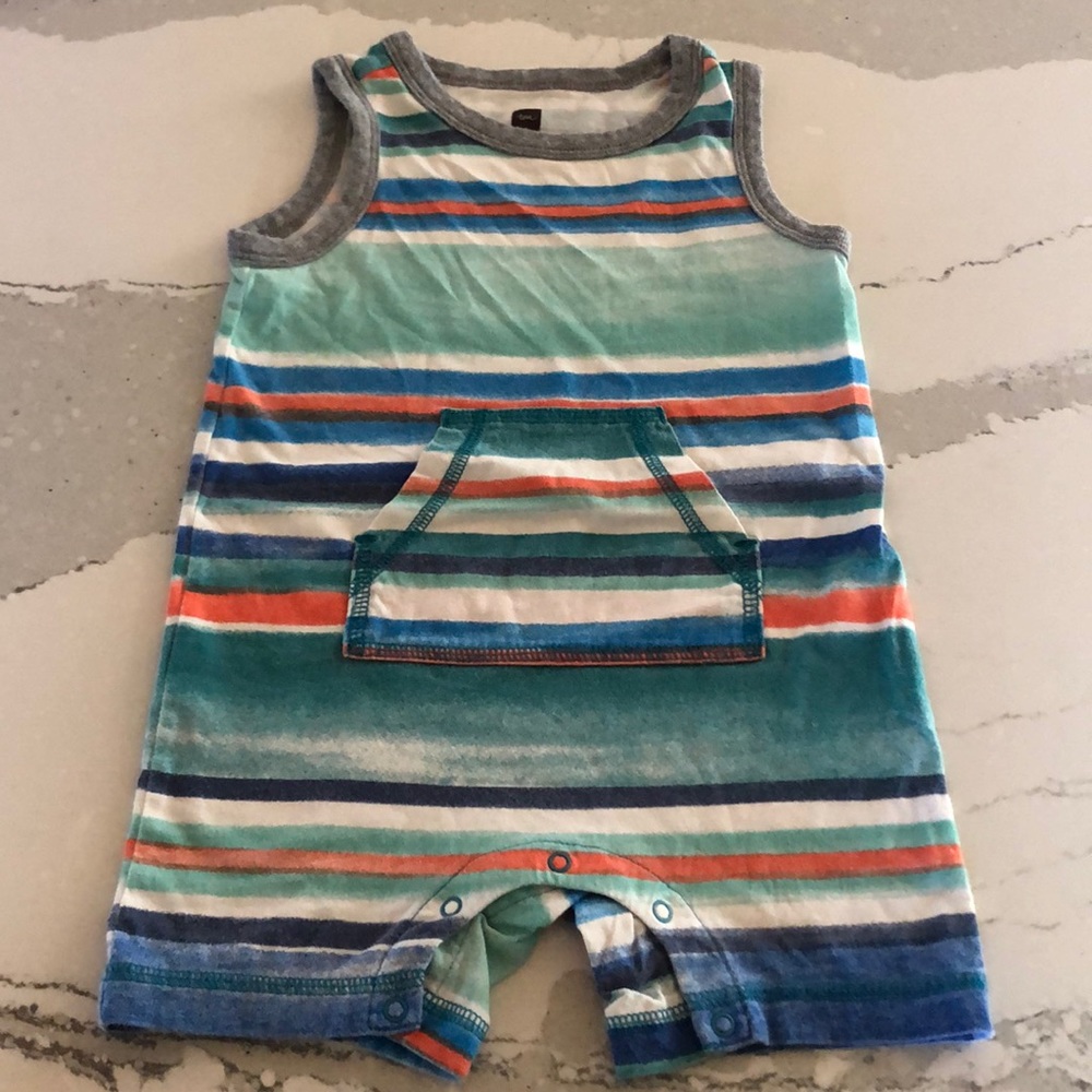 Tea collection sleeveless romper